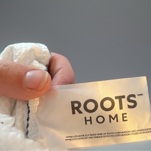 Roots Home Sherpa blue plaid Pillowcases set of 2 in new condition - Picture 5 of 6